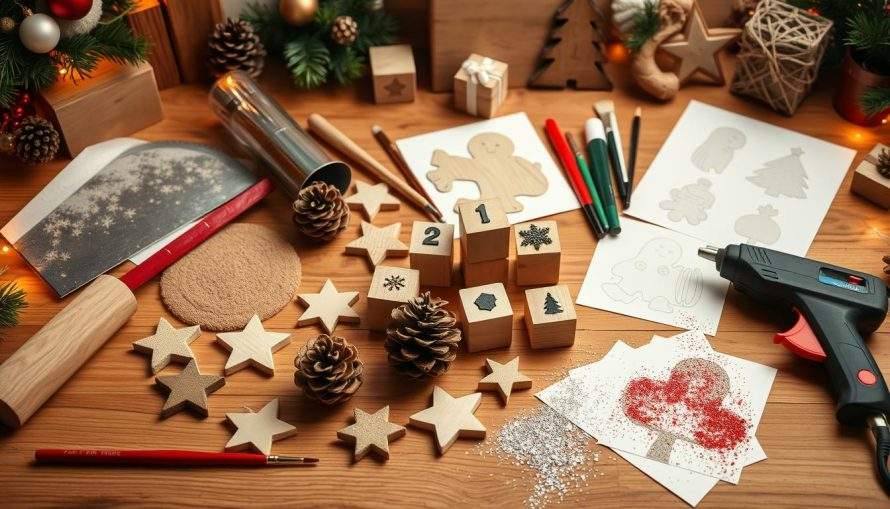 Décoration de noel à fabriquer en bois - DIY festif