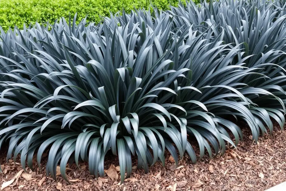 taille Ophiopogon noir